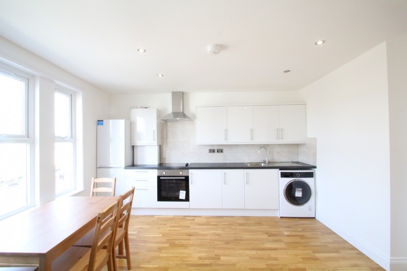 Fresh white kitchen 